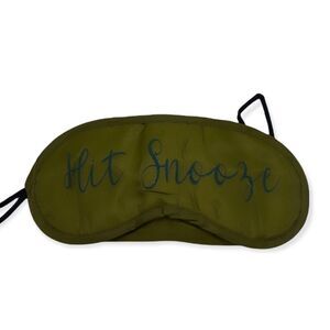 NWT Wool + Pepper Co. HIT SNOOZE Face Mask